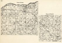 Iowa County - Arena, Moscow, Wisconsin State Atlas 1930c